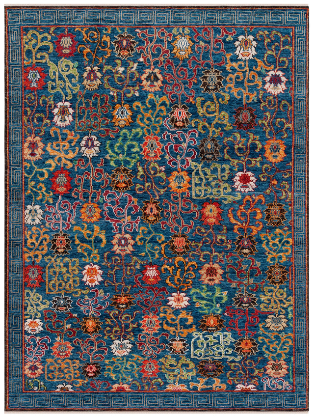 Safavieh Sultanabad Sul1101M Blue/Rust Rug.