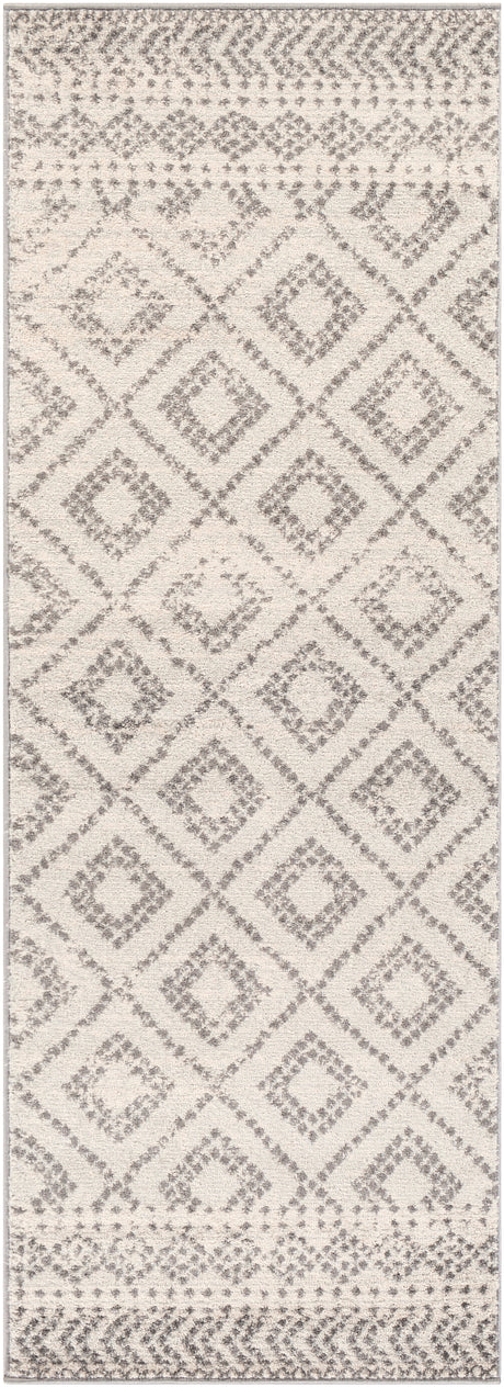 Surya Sunderland Sun-2301 Light Gray, White, Medium Gray Rugs.