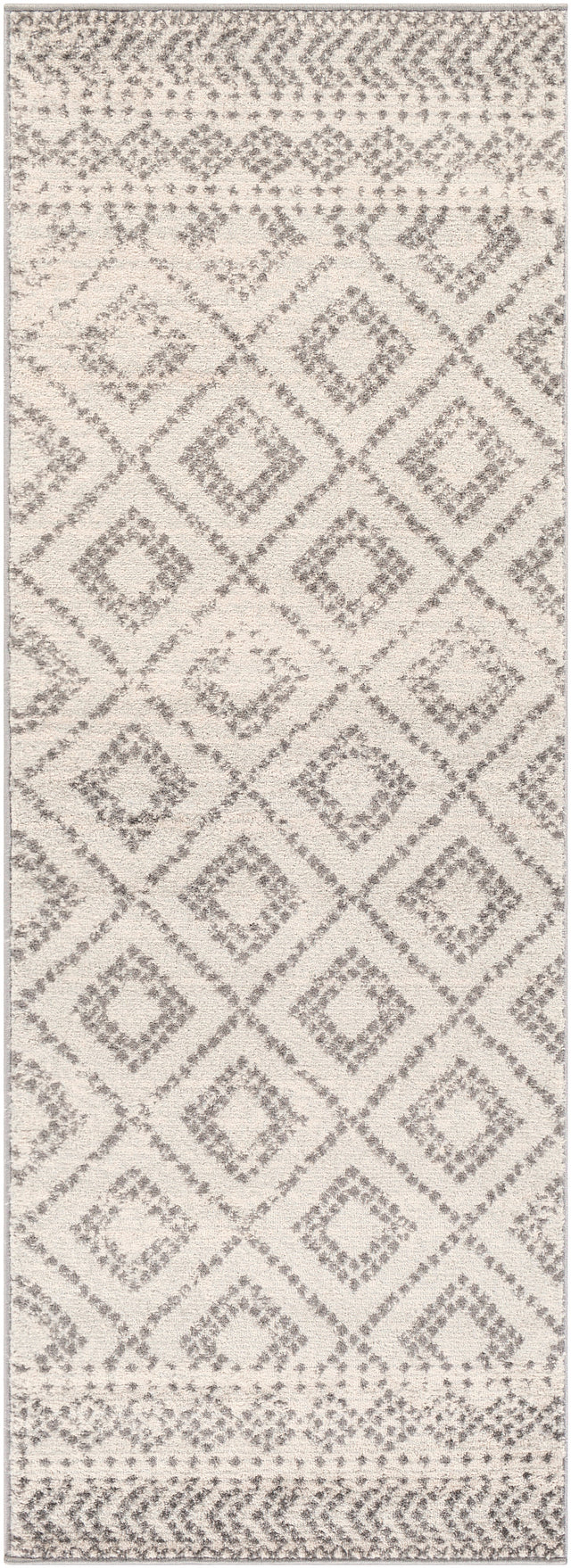 Surya Sunderland Sun-2301 Light Gray, White, Medium Gray Rugs.