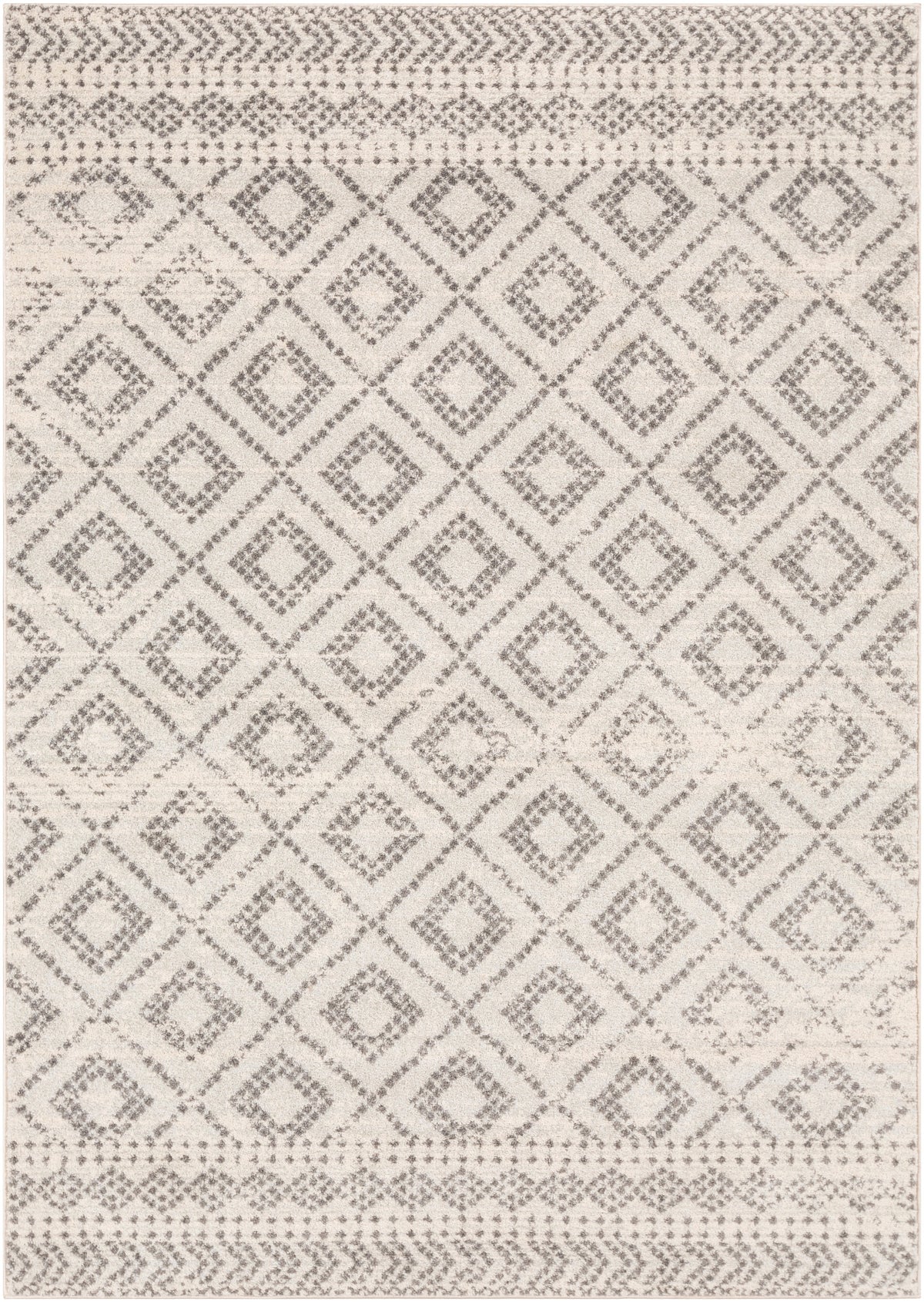 Surya Sunderland Sun-2301 Light Gray, White, Medium Gray Rugs.