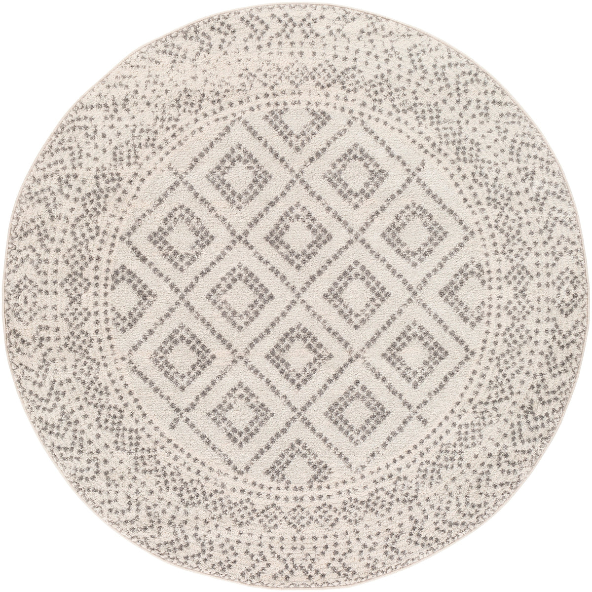 Surya Sunderland Sun-2301 Light Gray, White, Medium Gray Rugs.