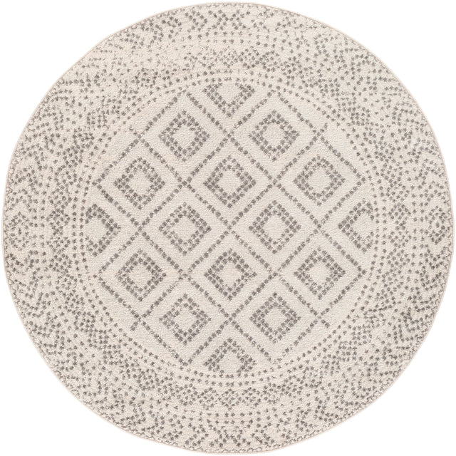 Surya Sunderland Sun-2301 Light Gray, White, Medium Gray Rugs.