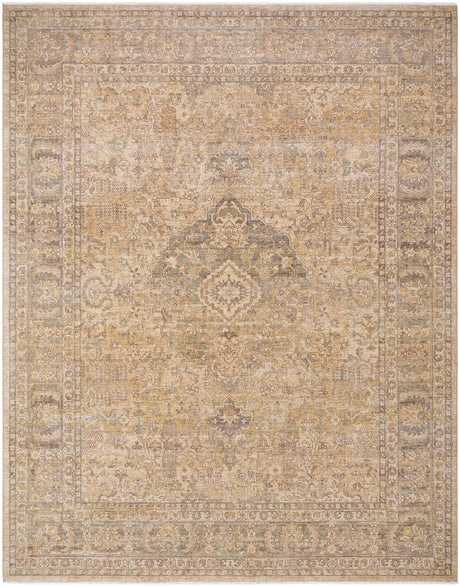Surya Renaissance BORI-2300 Light Beige, Taupe, Dark Brown, Tan