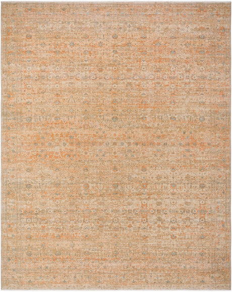 Surya Renaissance BORI-2307 Light Beige, Dusty Coral, Tan, Taupe, Denim