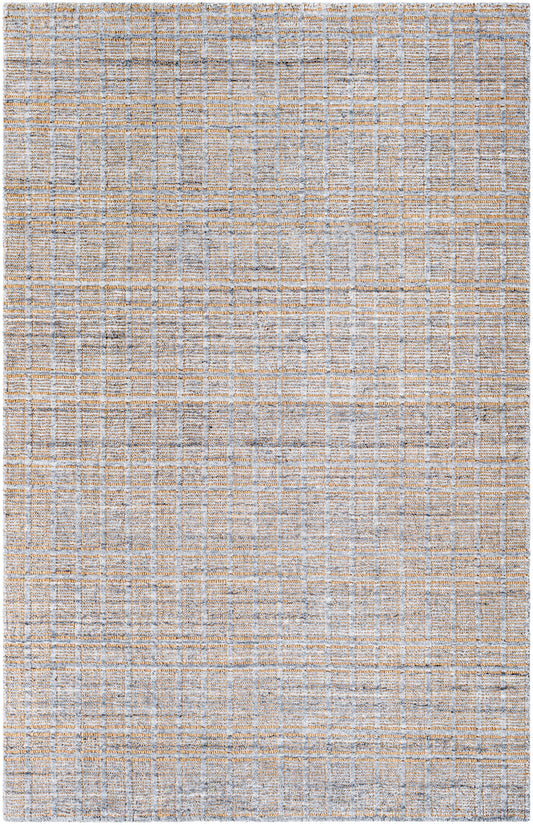 Surya Shivan Svh-2300 Pale Slate, Metallic - Silver, Khaki, Slate, Pewter, Light Silver Area Rug