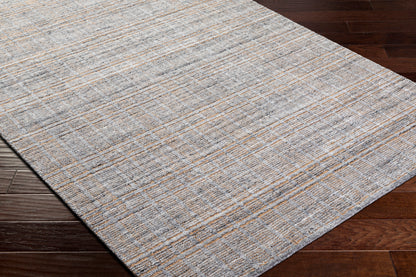 Surya Shivan Svh-2300 Pale Slate, Metallic - Silver, Khaki, Slate, Pewter, Light Silver Area Rug