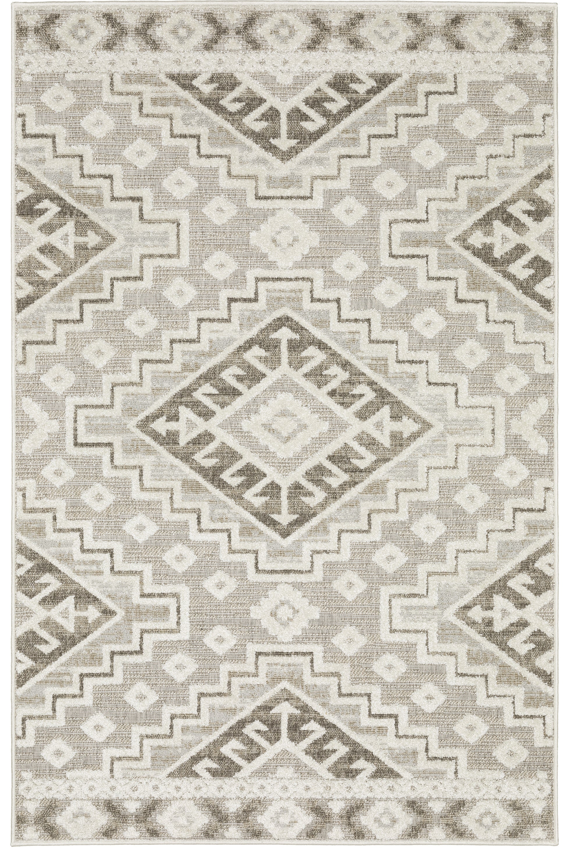 Oriental Weavers Sphinx Tangier Tan03 Beige/ Brown Area Rug