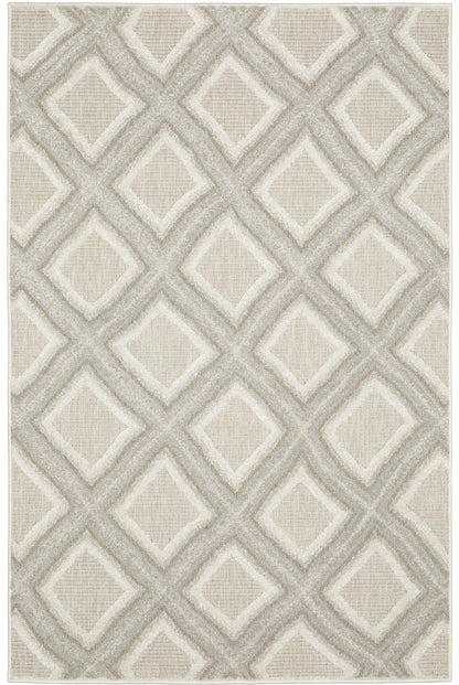 Oriental Weavers Sphinx Tangier Tan04 Grey/ Beige Area Rug