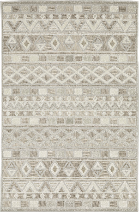 Oriental Weavers Sphinx Tangier Tan09 Beige/ Grey Area Rug