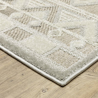 Oriental Weavers Sphinx Tangier Tan09 Beige/ Grey Area Rug