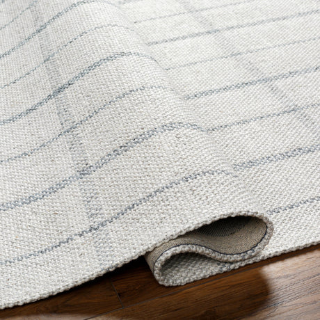 Surya Tartan Tar-2304 Oatmeal, Slate Rug.