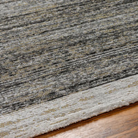 Surya Tibetan Tbt-2343 Medium Gray, Slate, Light Sage, Charcoal, Black, Medium Brown Area Rug