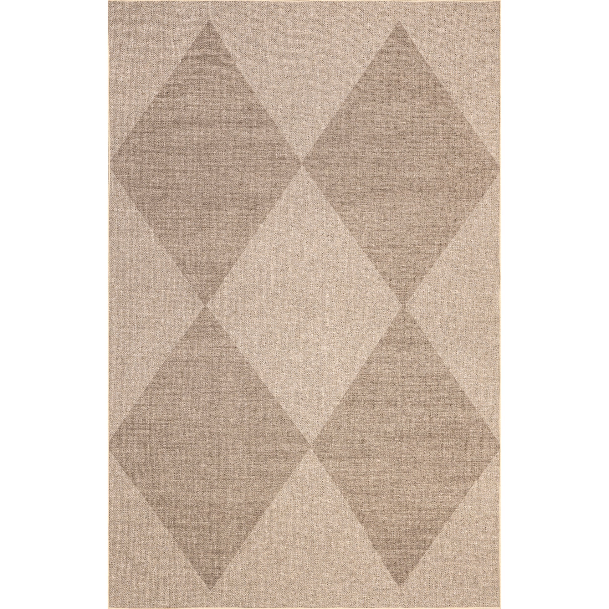 Nuloom Simple Diamond Easy Biwl19A Natural Area Rug