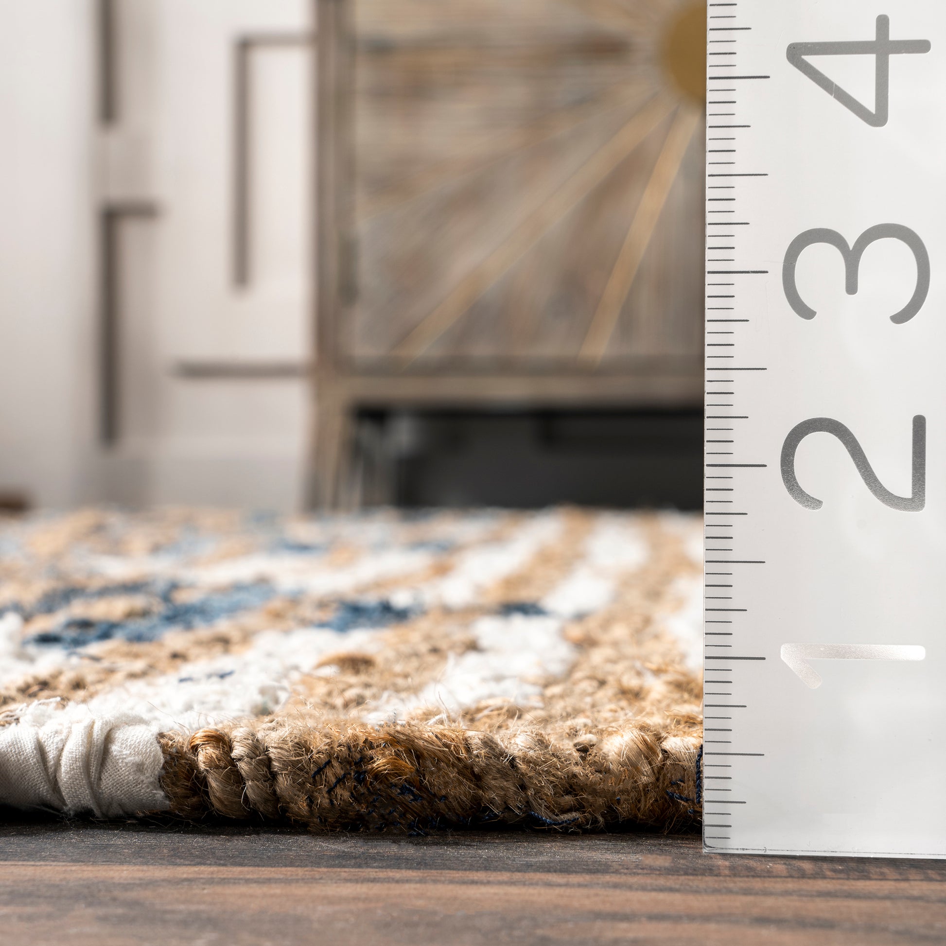 Nuloom Marla Denim And Asdr02A Off White Area Rug