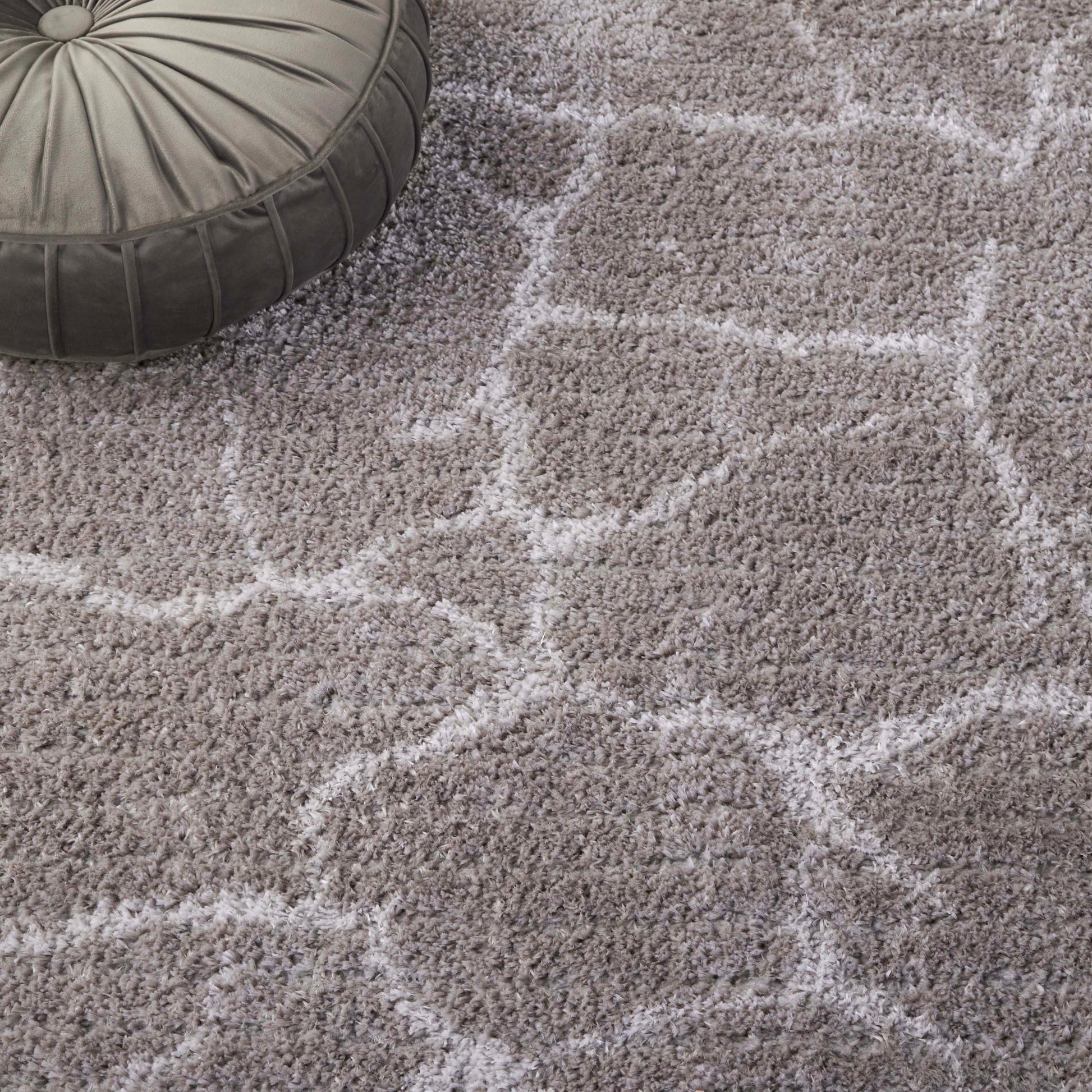 Safavieh Tahoe Shag Tho650F Grey/Ivory Area Rug