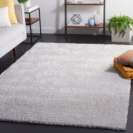 Safavieh Tahoe Shag Tho651F Light Grey Rug.