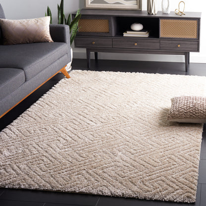 Safavieh Tahoe Shag Tho652D Beige Area Rug