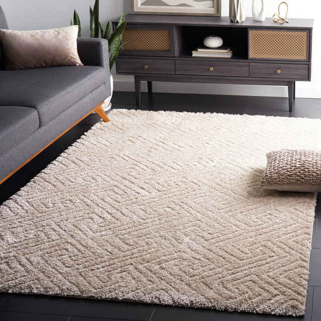 Safavieh Tahoe Shag Tho652D Beige Rug.