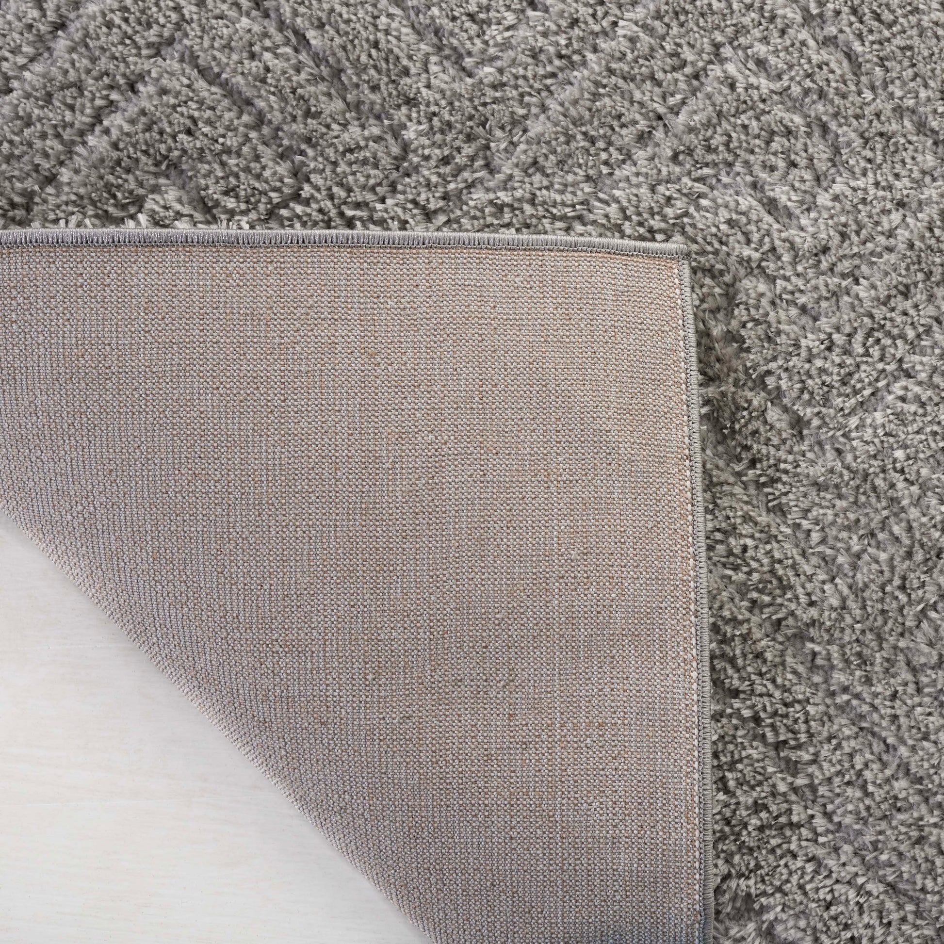 Safavieh Tahoe Shag Tho652F Grey Area Rug