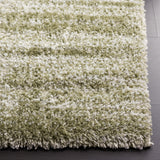 Safavieh Tahoe Shag Tho653W Sage/Ivory Rug.
