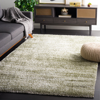 Safavieh Tahoe Shag Tho653W Sage/Ivory Area Rug