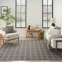 Nourison Serenity Home Srh05 Grey Ivory Area Rug