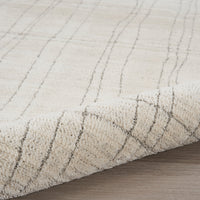 Nourison Andes And03 Ivory Grey Area Rug