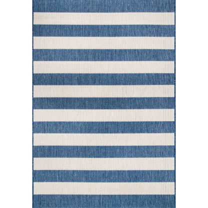 Nuloom Alexis Striped Owdn28B Blue Area Rug