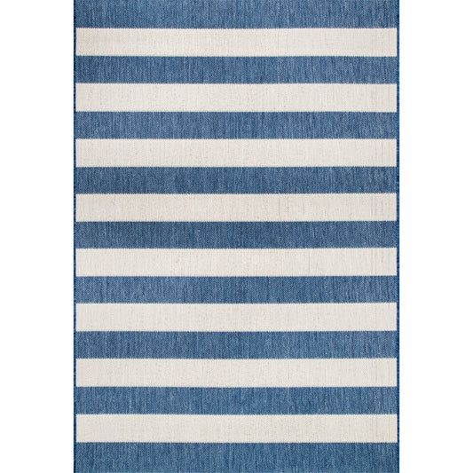 Nuloom Alexis Striped Owdn28B Blue Area Rug