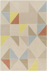 Surya Tallinn Tnl-2301 Medium Gray, Sage, Light Sage Rug.