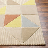 Surya Tallinn Tnl-2301 Medium Gray, Sage, Light Sage Rug.