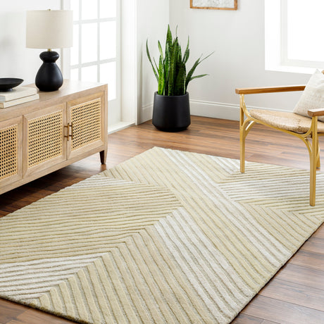 Surya Tallinn Tnl-2305 Light Beige, Ivory, Cream Rug.