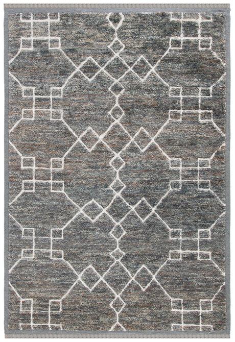 Safavieh Thomas Obrien Tob531B Dark Grey/White Rug.