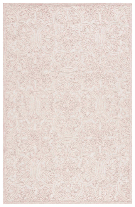 Safavieh Trace Trc101U Ivory/Pink Rug.