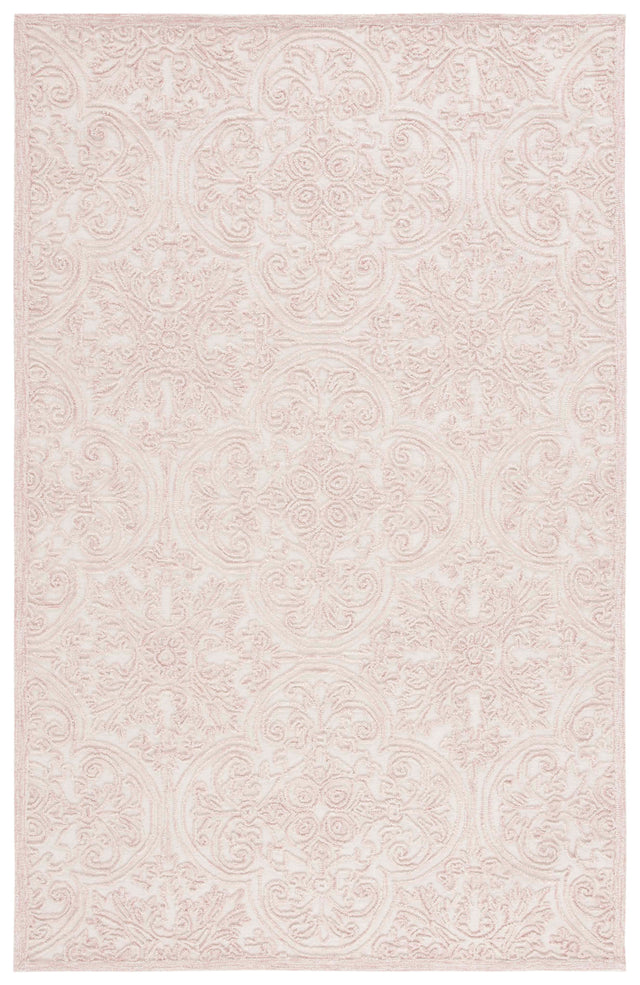 Safavieh Trace Trc101U Ivory/Pink Rug.