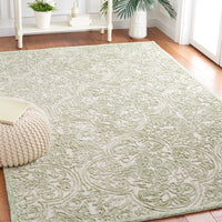 Safavieh Trace Trc101Y Ivory/Green Area Rug