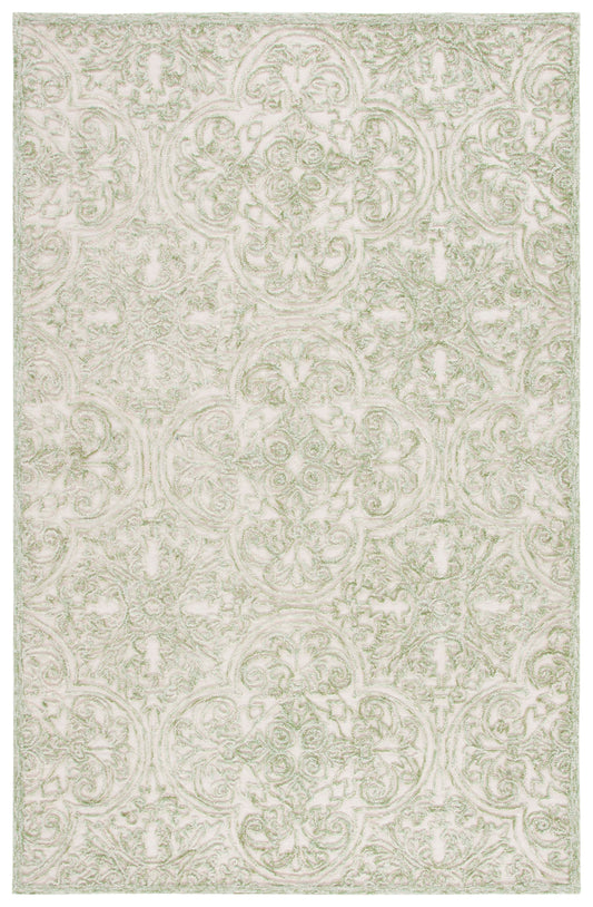 Safavieh Trace Trc101Y Ivory/Green Area Rug