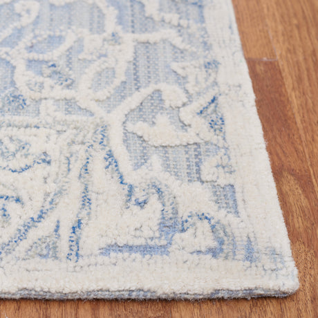 Safavieh Trace Trc304K Light Blue/Ivory Rug.