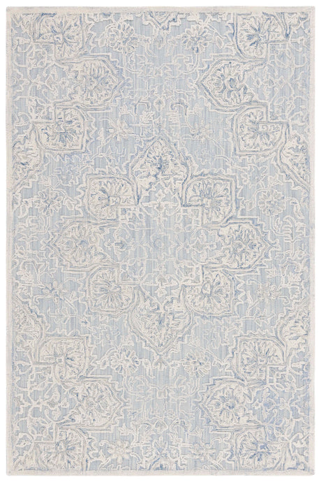 Safavieh Trace Trc304K Light Blue/Ivory Rug.
