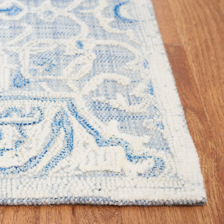 Safavieh Trace Trc304M Blue/Ivory Rug.