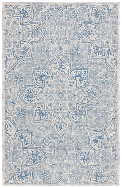 Safavieh Trace Trc304M Blue/Ivory Area Rug