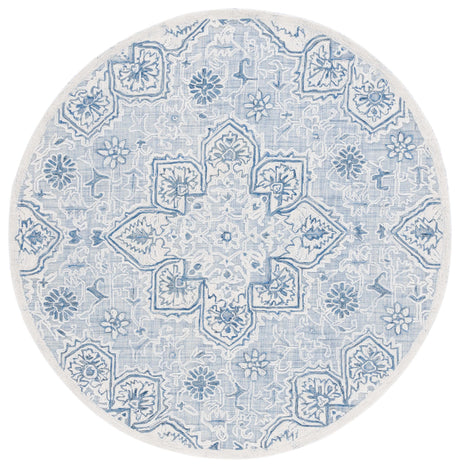 Safavieh Trace Trc304M Blue/Ivory Rug.