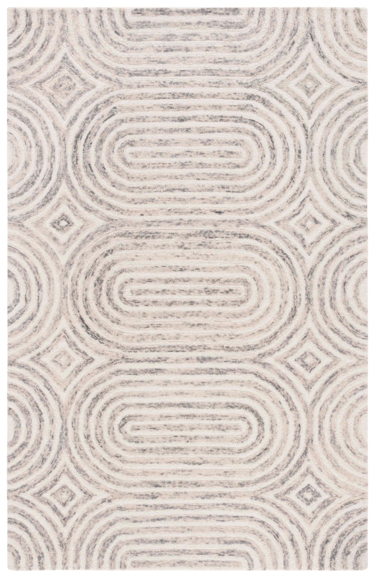 Safavieh Trace Trc310F Grey/Ivory Rug.