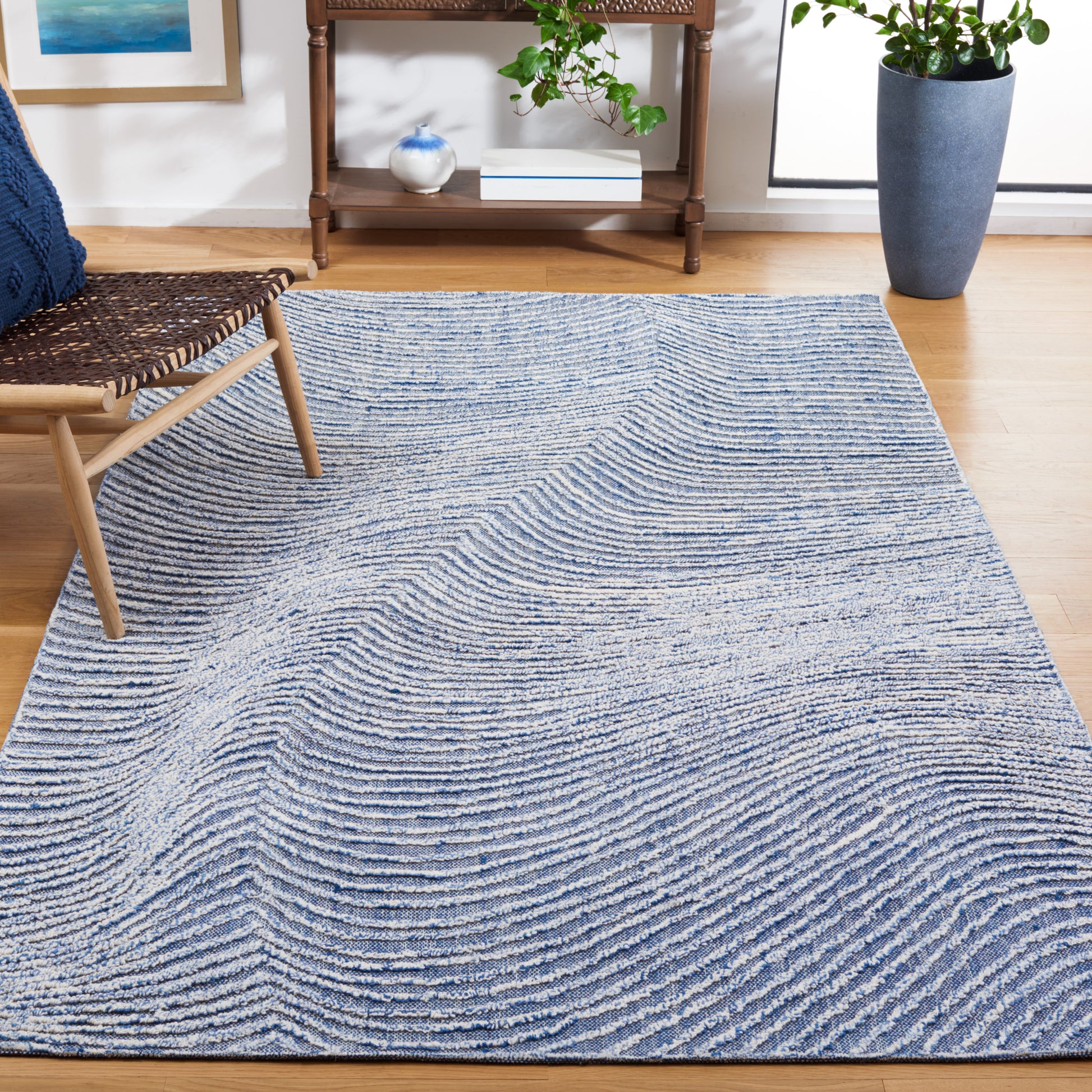 Safavieh Trace Trc901N Navy Area Rug