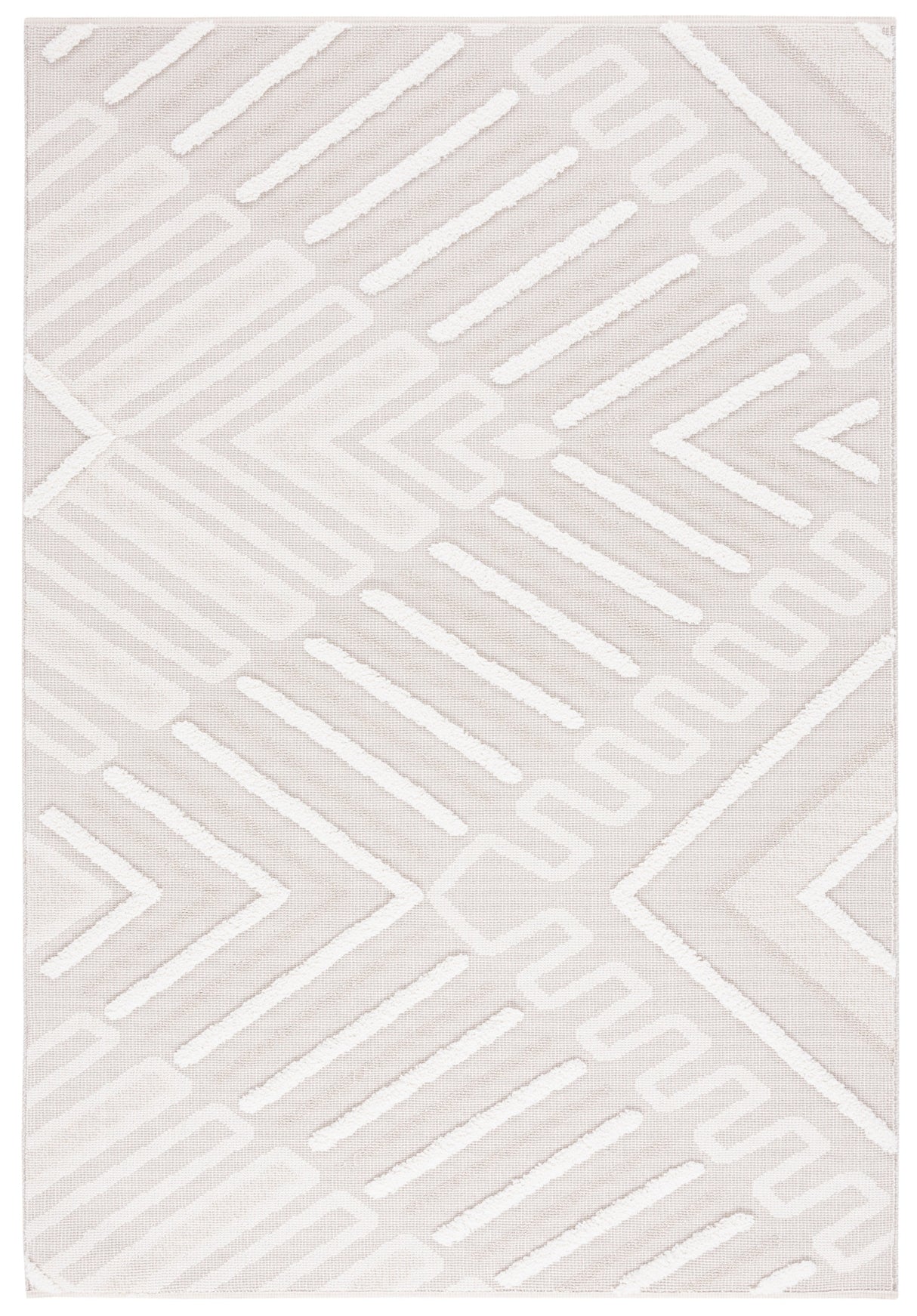Safavieh Trends Trd104B Beige/Ivory Rug.
