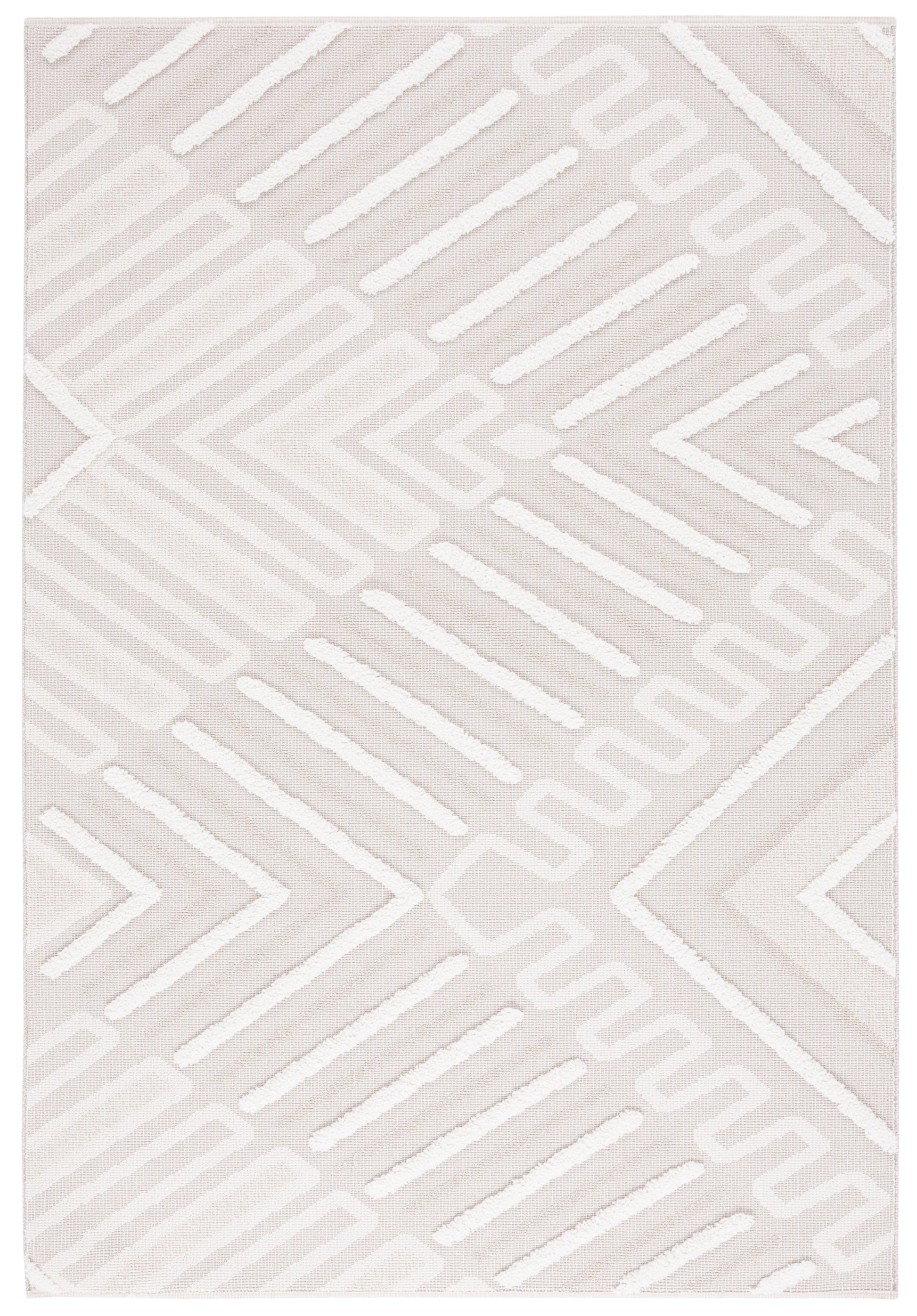 Safavieh Trends Trd104B Beige/Ivory Area Rug