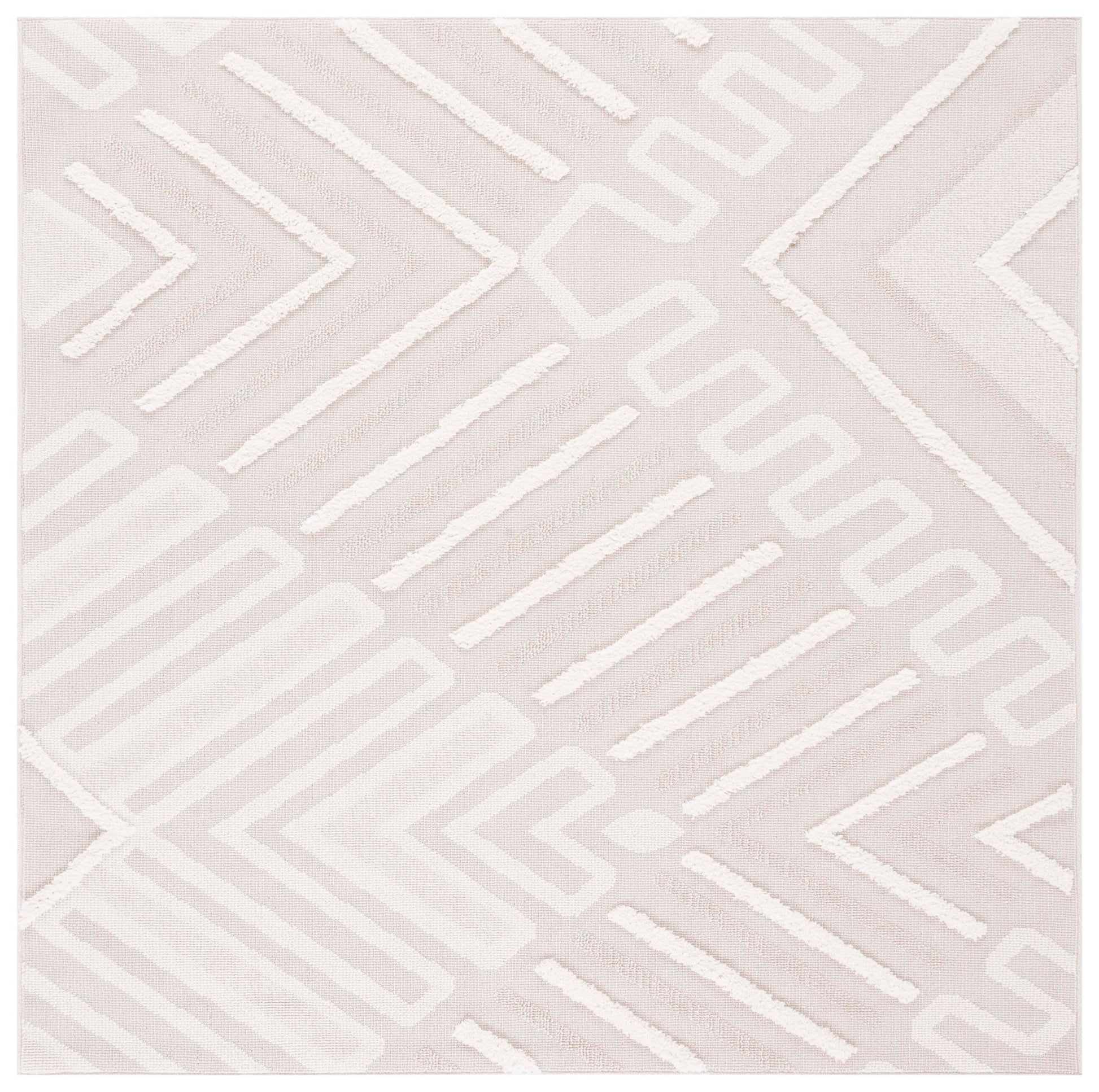 Safavieh Trends Trd104B Beige/Ivory Area Rug