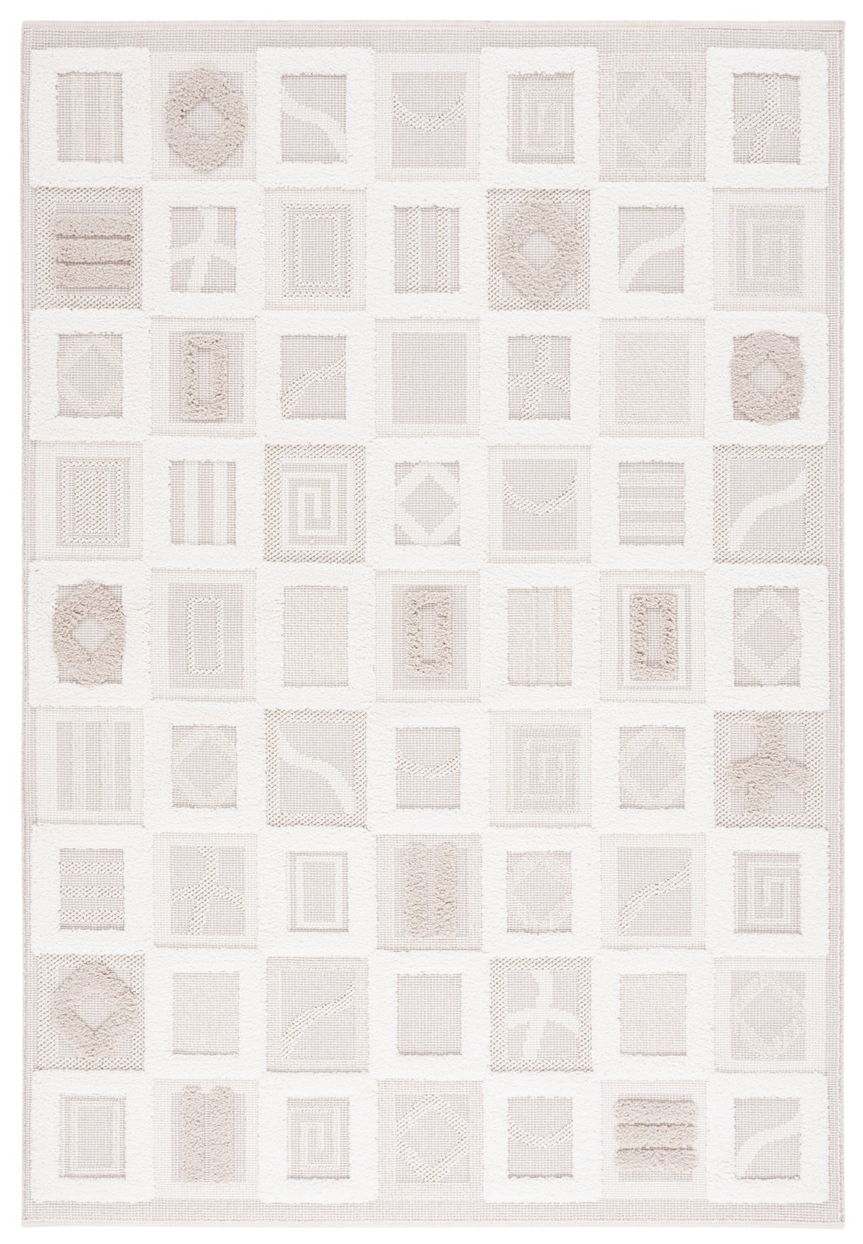 Safavieh Trends Trd108B Beige/Ivory Rug.
