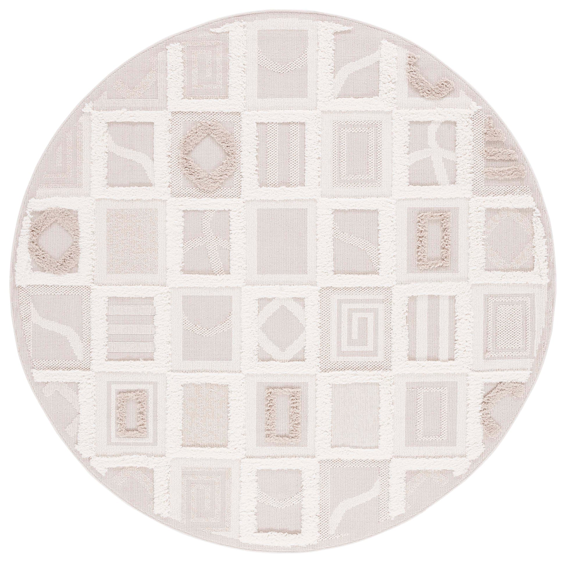 Safavieh Trends Trd108B Beige/Ivory Area Rug