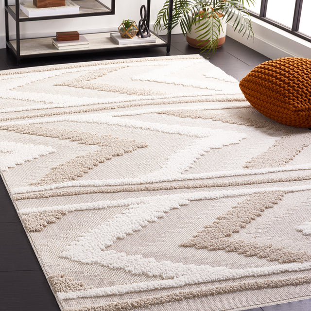 Safavieh Trends Trd110B Beige/Ivory Rug.